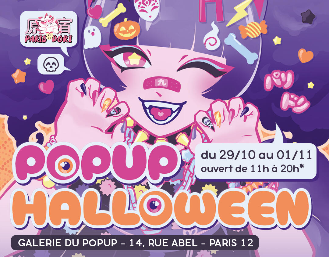 Popup Halloween 2026 - Paris Dori